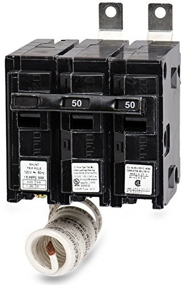 2P Shunt Trip Bolt On Circuit Breaker 50A 120/240VAC E721688