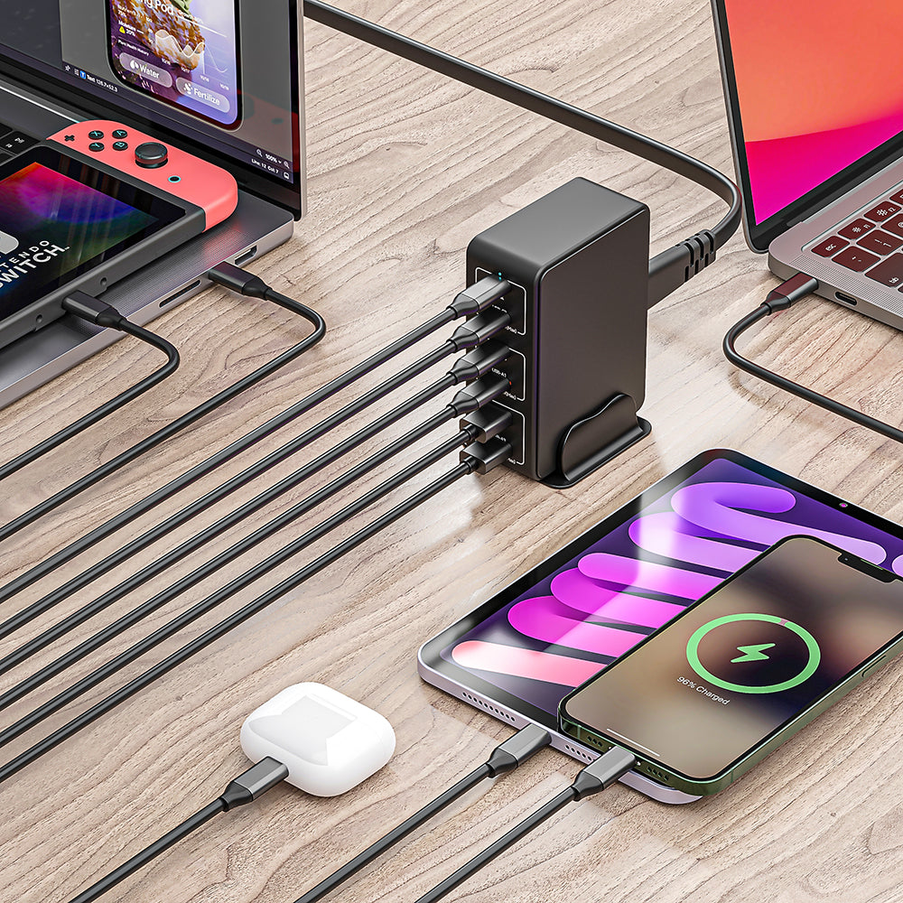120W USB C 6-Port Charging Station M119