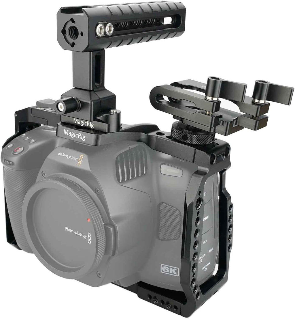 Camera Cage Rig with NATO Handle and NATO Rail V14185