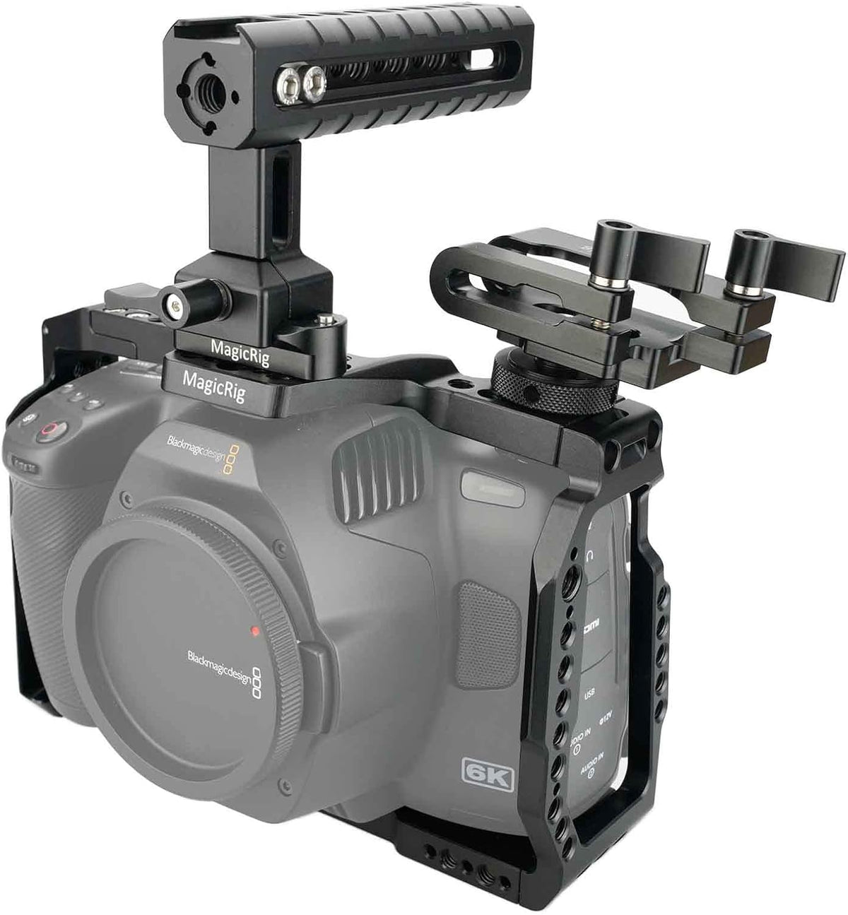 Camera Cage Rig with NATO Handle and NATO Rail V14185