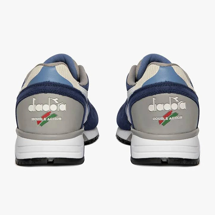 Blue Grey White Trainers Z28008