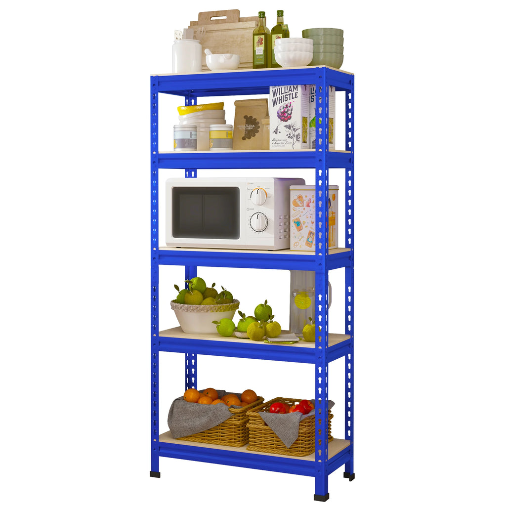 5 Tier Adjustable Metal Storage Shelves I44351