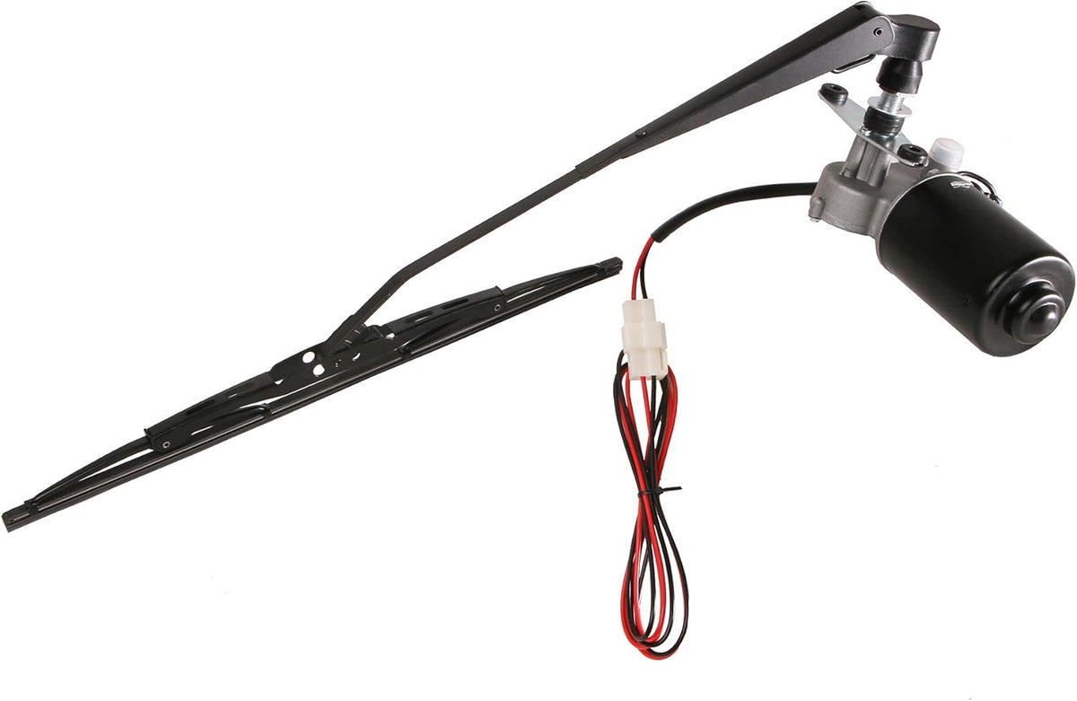 12V Universal Electric Windshield Wiper Motor Kit for UTV ATV Windshields T313