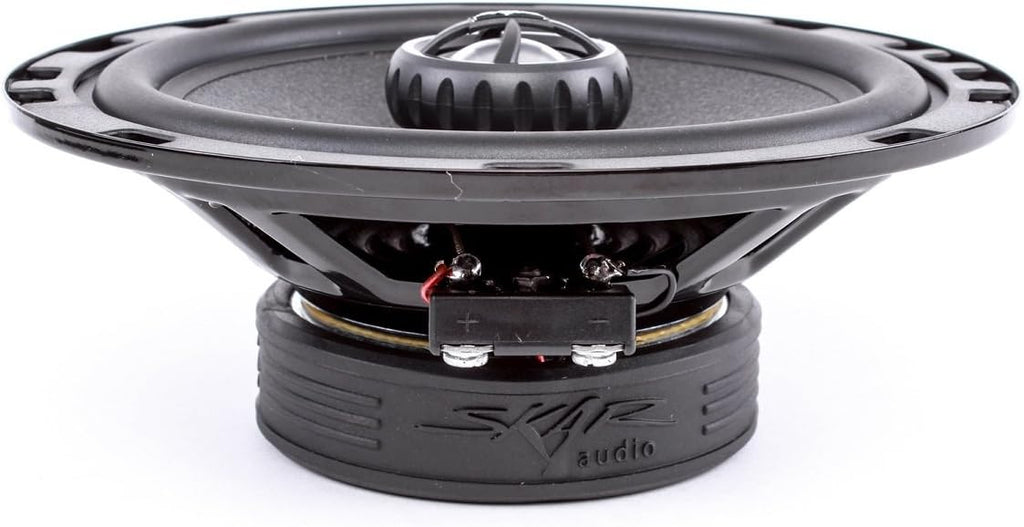 6.5" 200W 2-Way Coaxial Car Speakers, Pair D857180