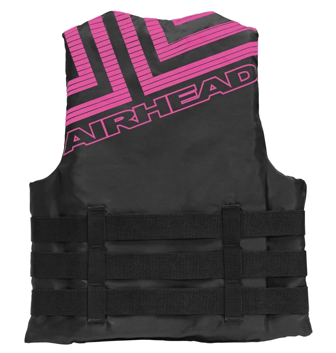 Airhead Trend Vest - Black & Hot Pink, Extra Small Y4959