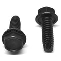 1/4-20 x 1 Coarse Thread Thread Cutting Screw Hex Washer Head Type 23 Low Carbon Steel Black Oxide A9010