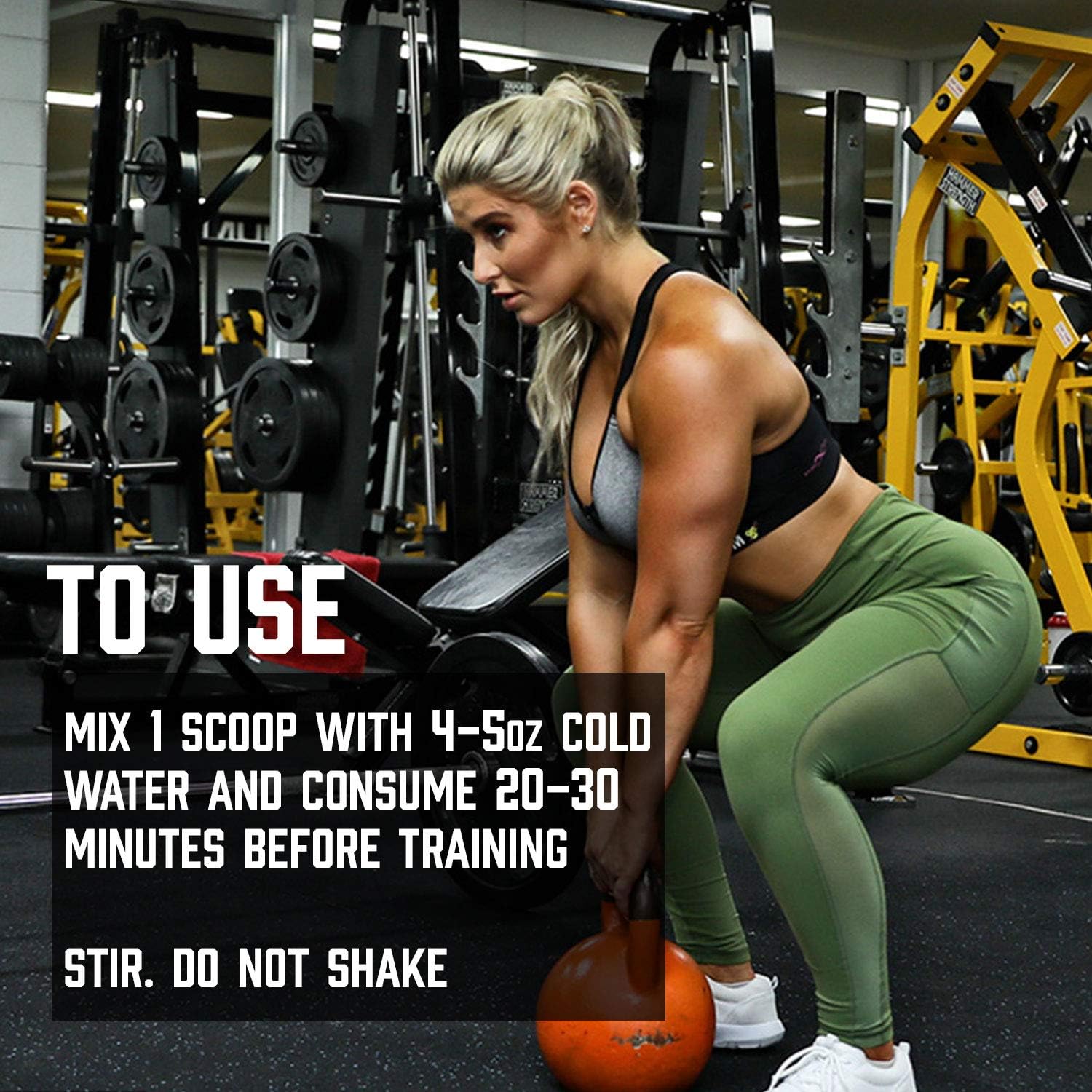 60 Servings Fruit Punch Pre Workout Supplement with Creatine and Beta-Alanine E6592