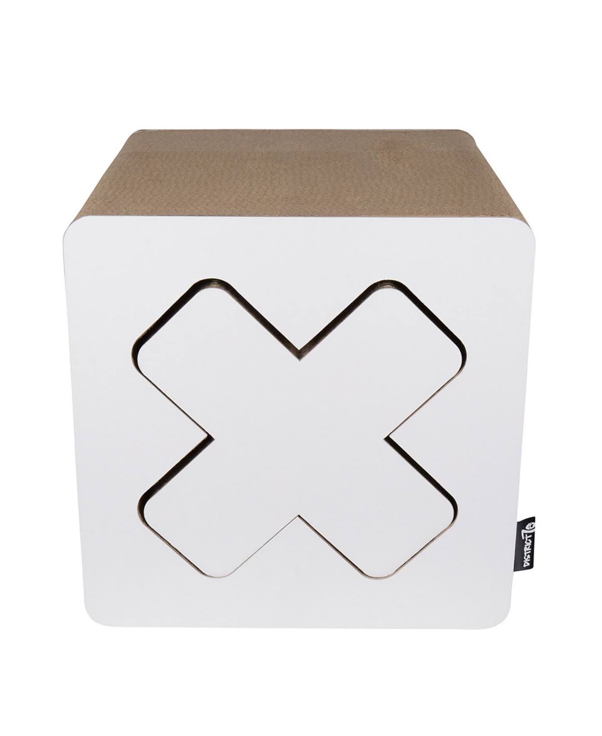 Large White Cardboard Cat Scratcher F532