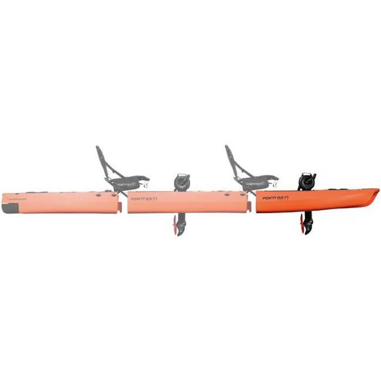 Orange Kayak Sections K402141