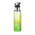 Spring Green Insulated Stainless Steel Water Bottle with Straw Lid 20 oz R431869