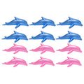 12 Pcs Inflatable Dolphin Toys Z13466