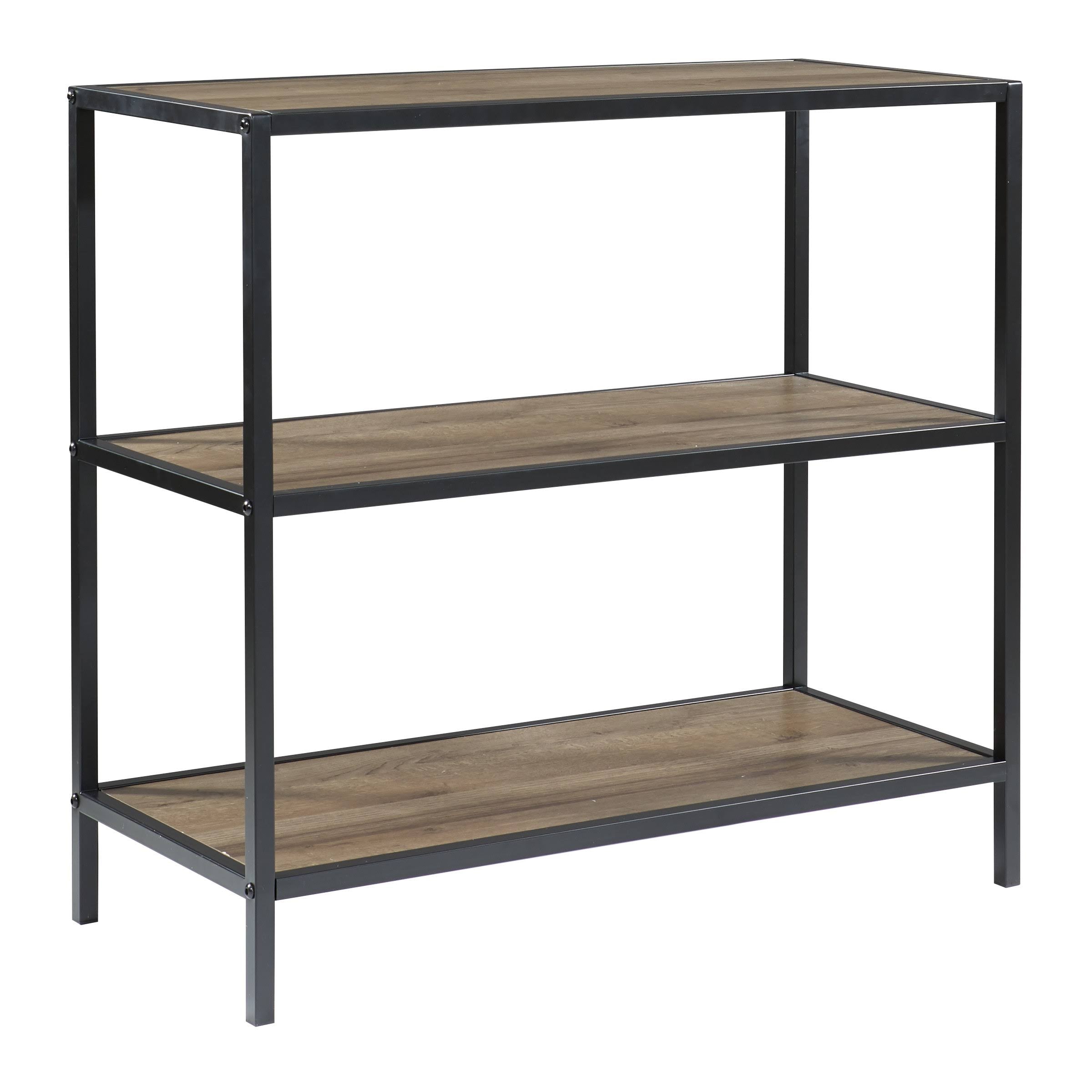 Grey Oak Bookcase E781
