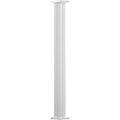 Gloss White Finish Round Shaft Column K1306
