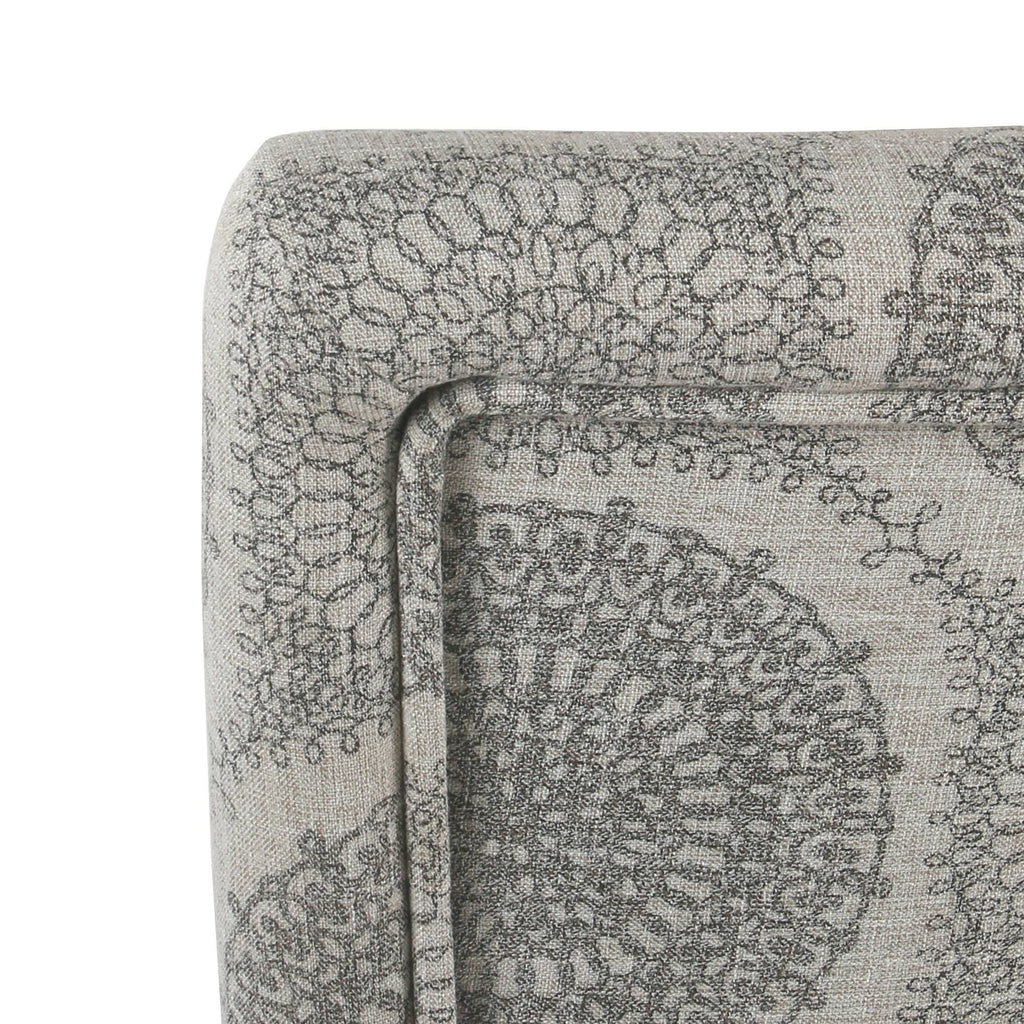 Gray Medallion Parsons Dining Chair (Set of 2) Z128803