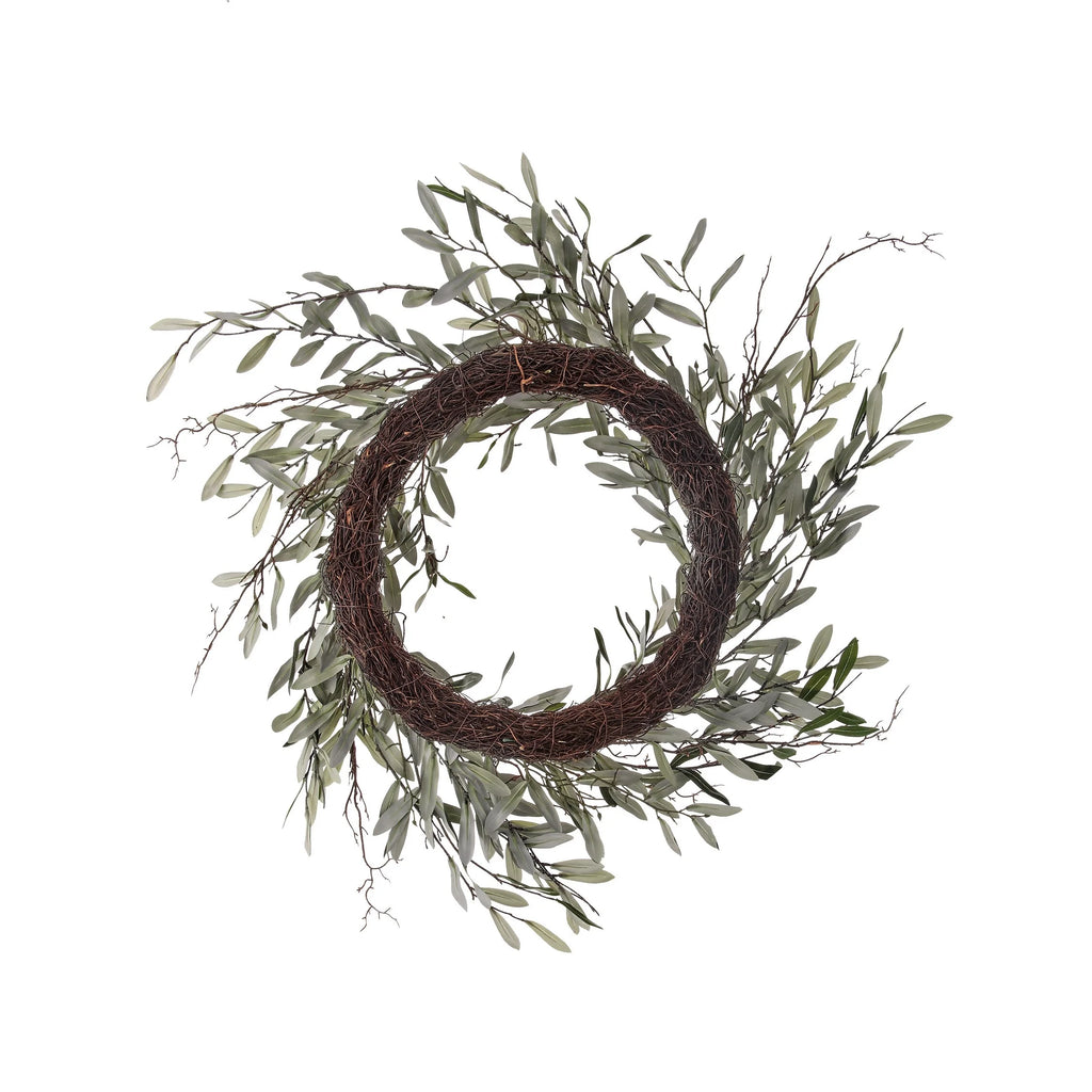 Olive Leaf Wreath 34" G18845
