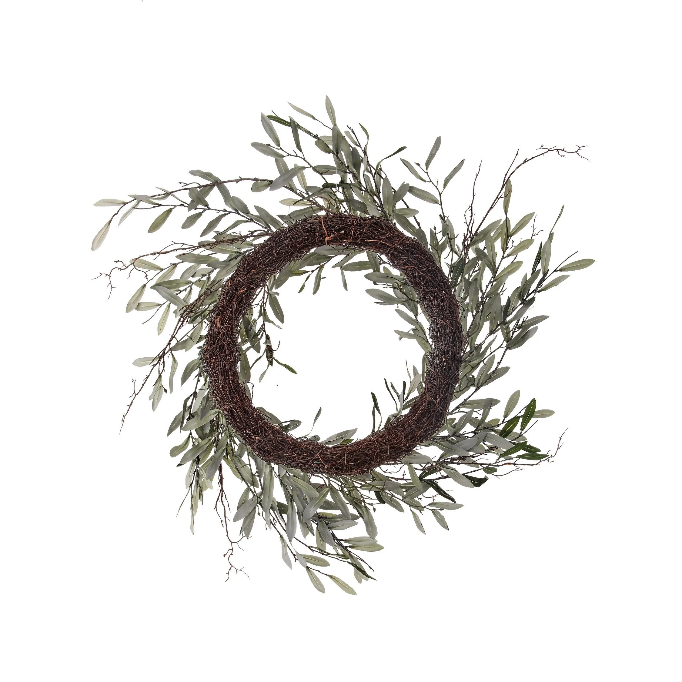 Olive Leaf Wreath 34" G18845