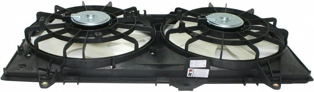 Radiator and A/C Condenser Fan Assembly for 2012-2015 Camaro 3.6L I81797