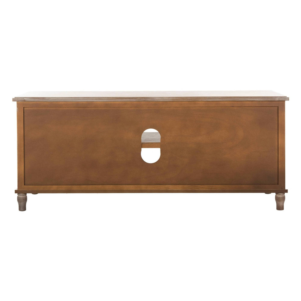 Vintage White Entertainment Unit L8641