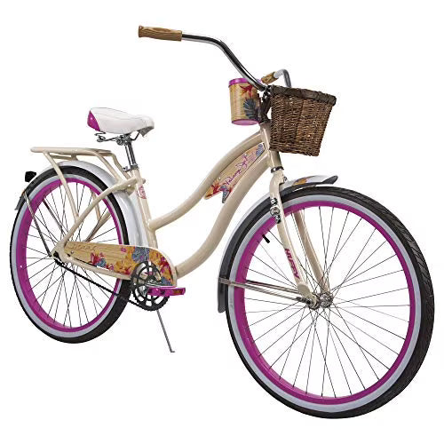 Cream Vanilla 26 In. Beach Cruiser Bike B428