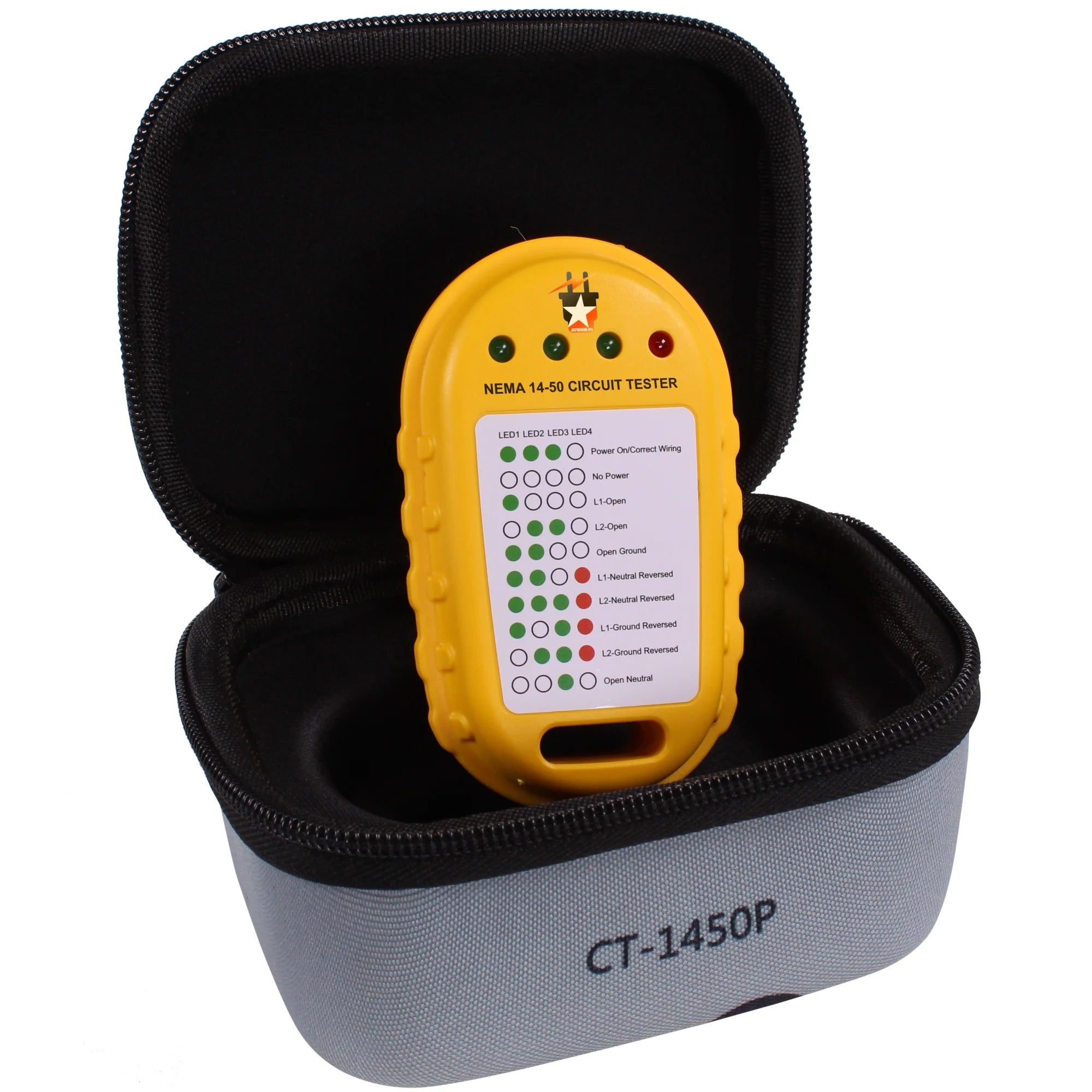 Portable Circuit Tester Analyzer Adapter with LED Test Indicator S285277