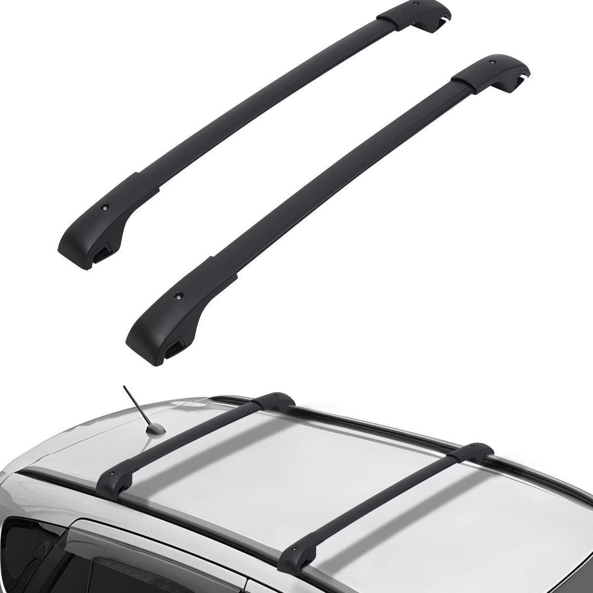 Heavy Duty Steel Roof Rack Cross Bars for Jeep Renegade E640