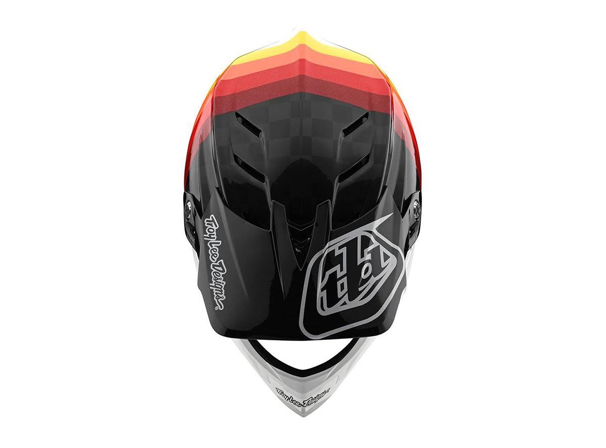XL D4 Carbon Helmet Black/Red R767