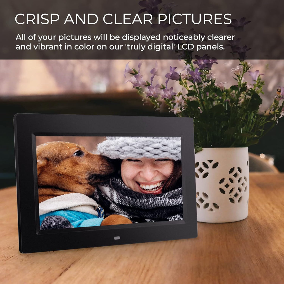 10 Digital Picture Frame with Remote Control P500