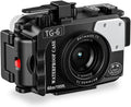 Black Waterproof Diving Case for Olympus TG-6 J44954
