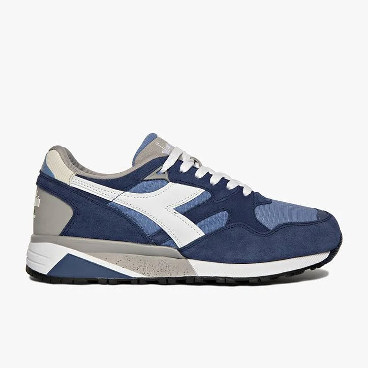 Blue Grey White Trainers Z28008