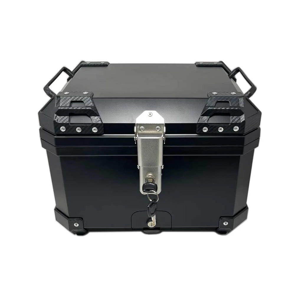 XL 45Lts Black Motorcycle Top Box O6038