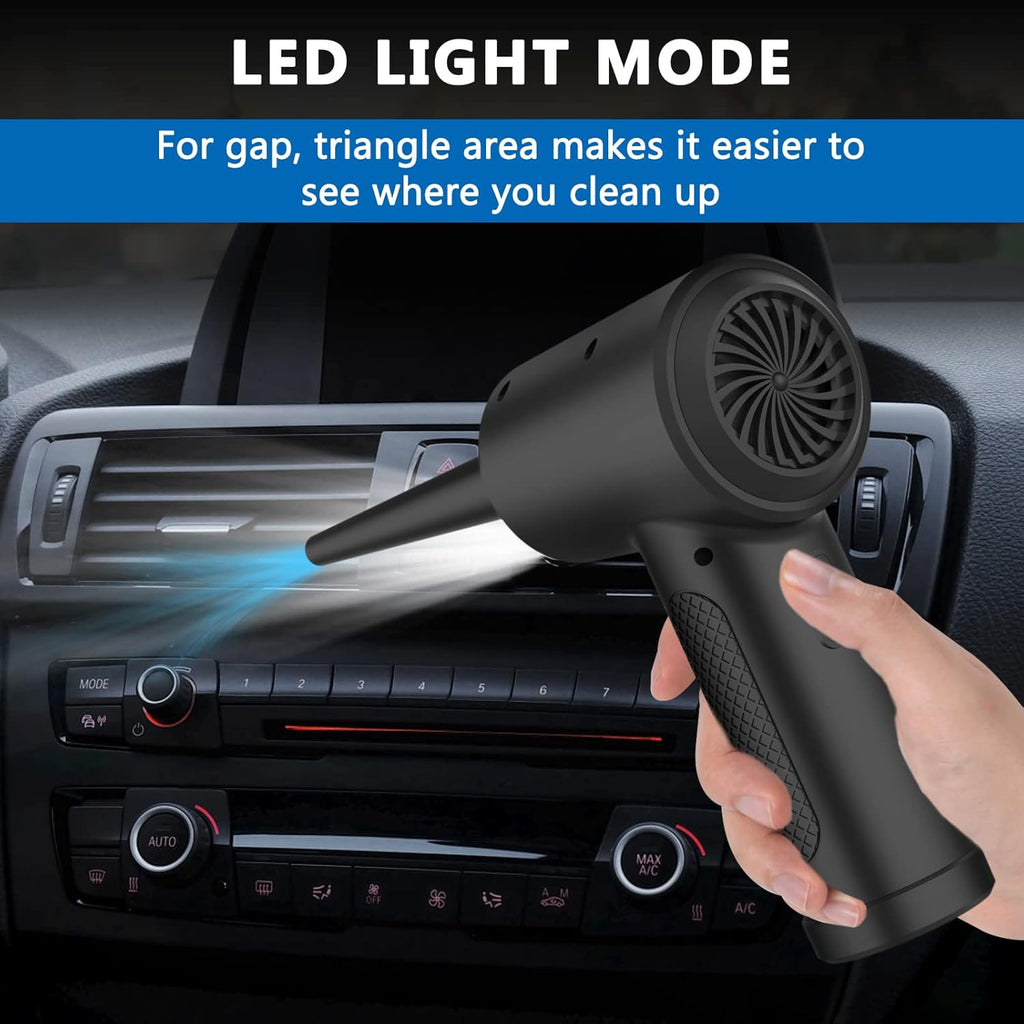 Rechargeable Electric Air Duster 51000 RPM Three-Speed Air Blower H984953