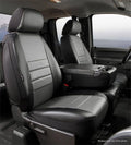 Gray LeatherLite Custom Seat Cover L233