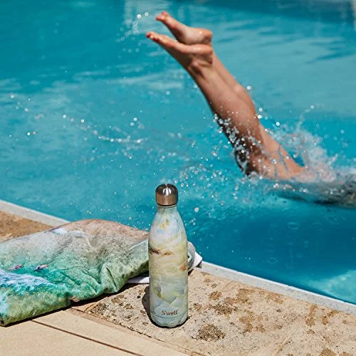 White Marble Bottle P14761