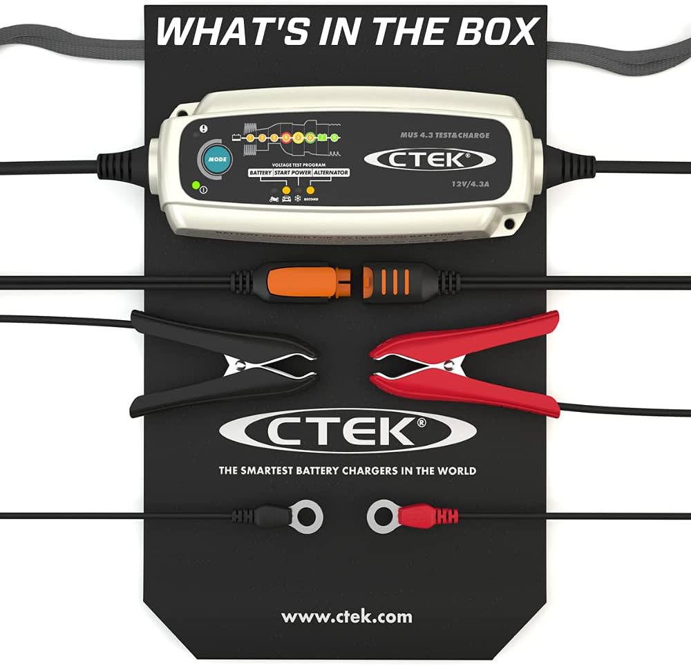 12 Volt Fully Automatic Charger and Tester M598560