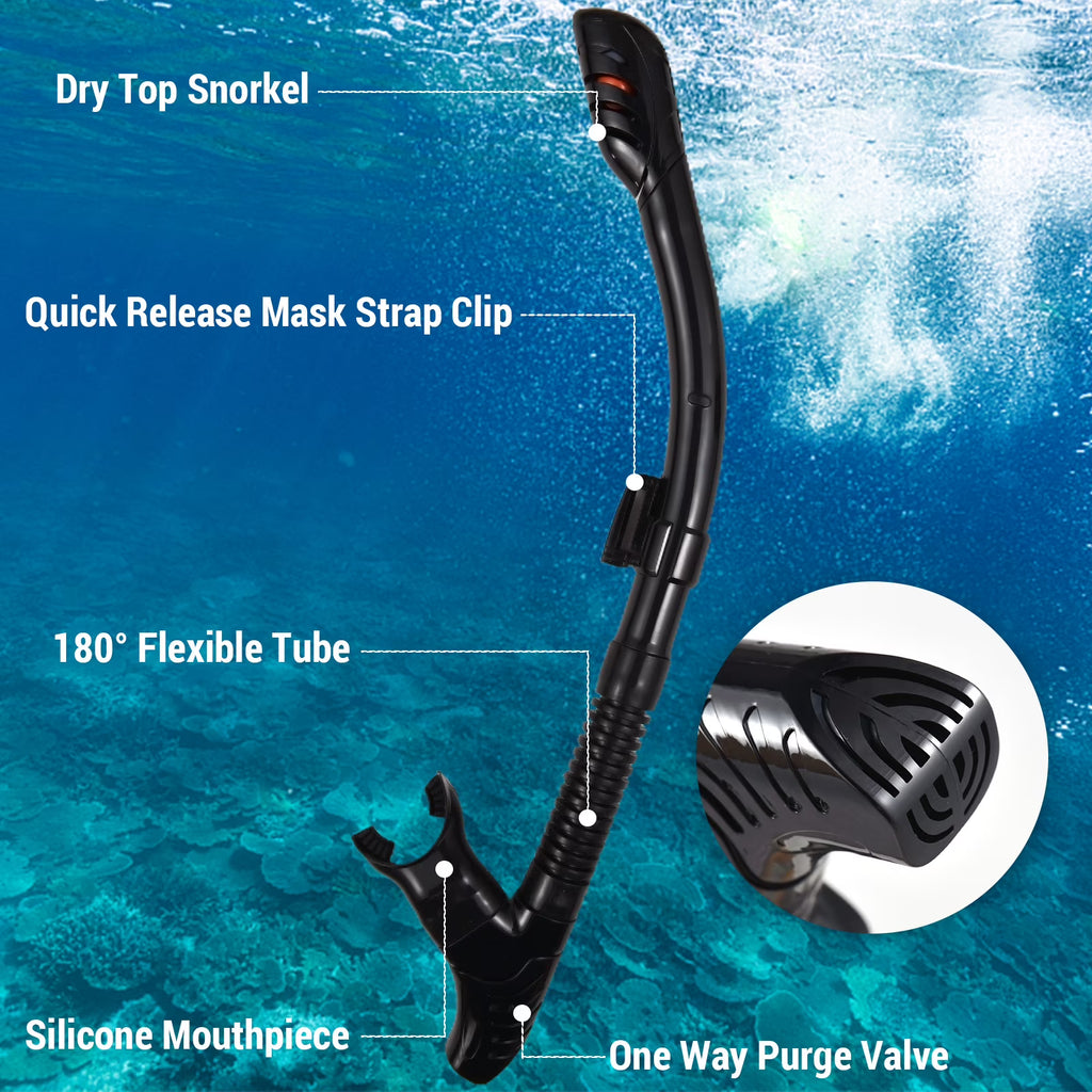 Swimming Equipment Snorkel Set J987510