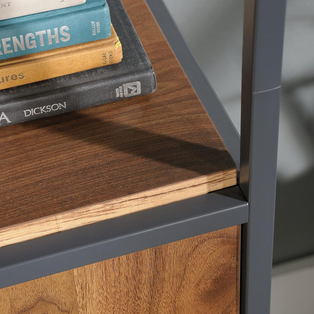 Bookcase with Doors, Grand Walnut G758