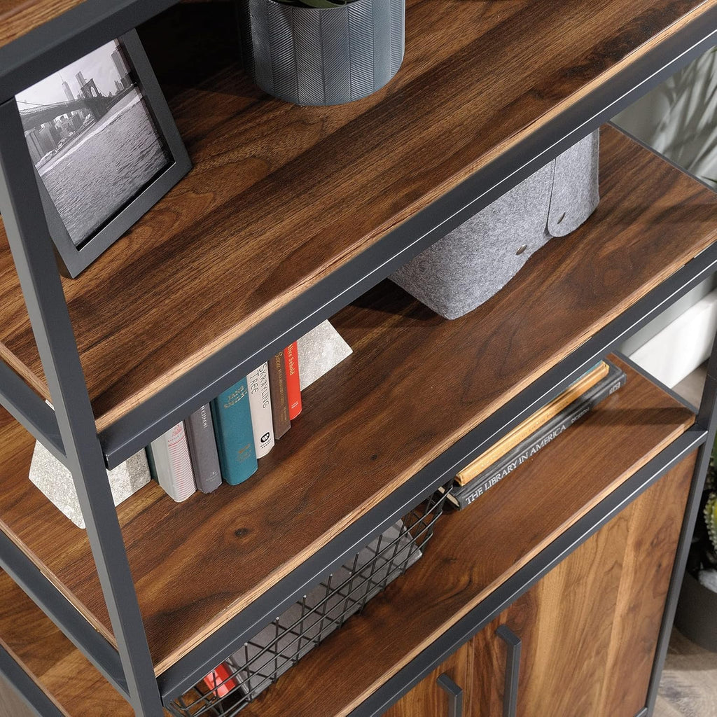 Bookcase with Doors, Grand Walnut G758