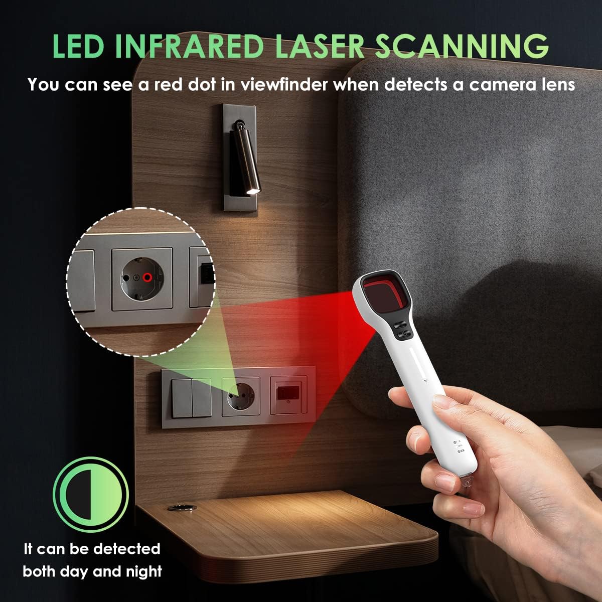 Portable Anti Spy Detector with 3 Detection Modes Z942