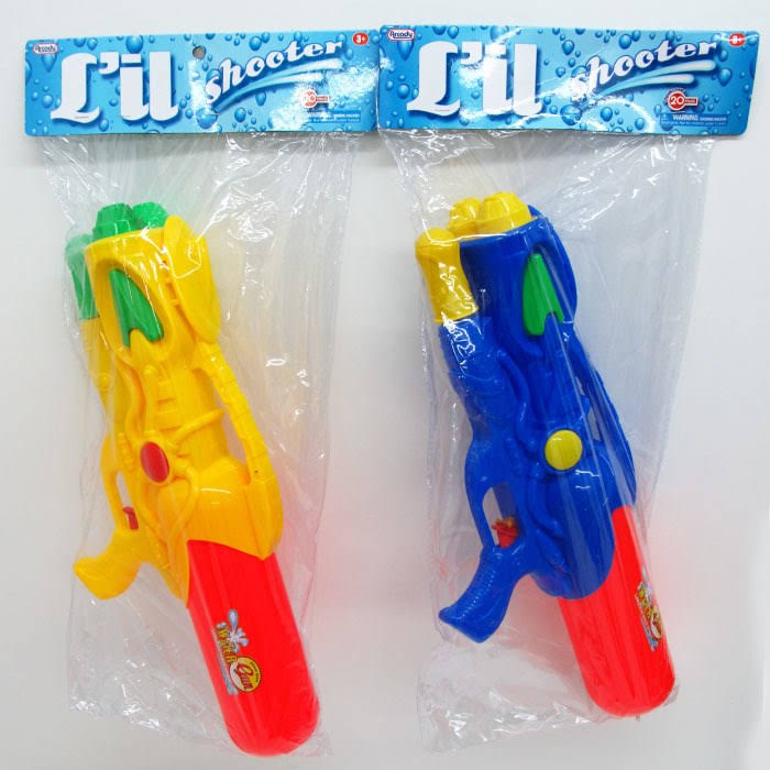 Assorted Color Water Gun with Pump Action - Case of 12 F57024