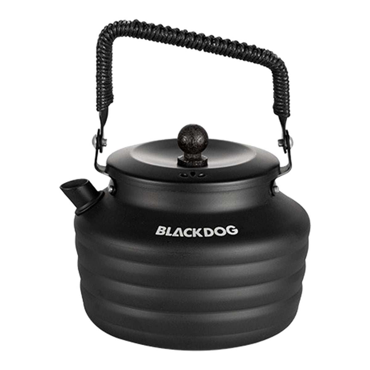 Compact Camping Kettle Teapot Aluminum Alloy Black Lightweight A62753