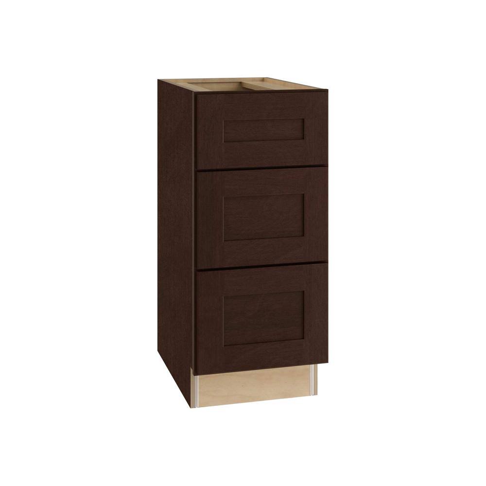 Plywood Shaker 3 Drawer Base Kitchen Cabinet V40569