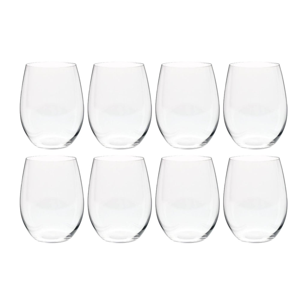 O Wine Tumbler Cabernet/Merlot Glasses - Set of 8 W51543