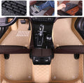 Double Layer Pu Leather & PVC Non-Slip Car Floor Mats D169