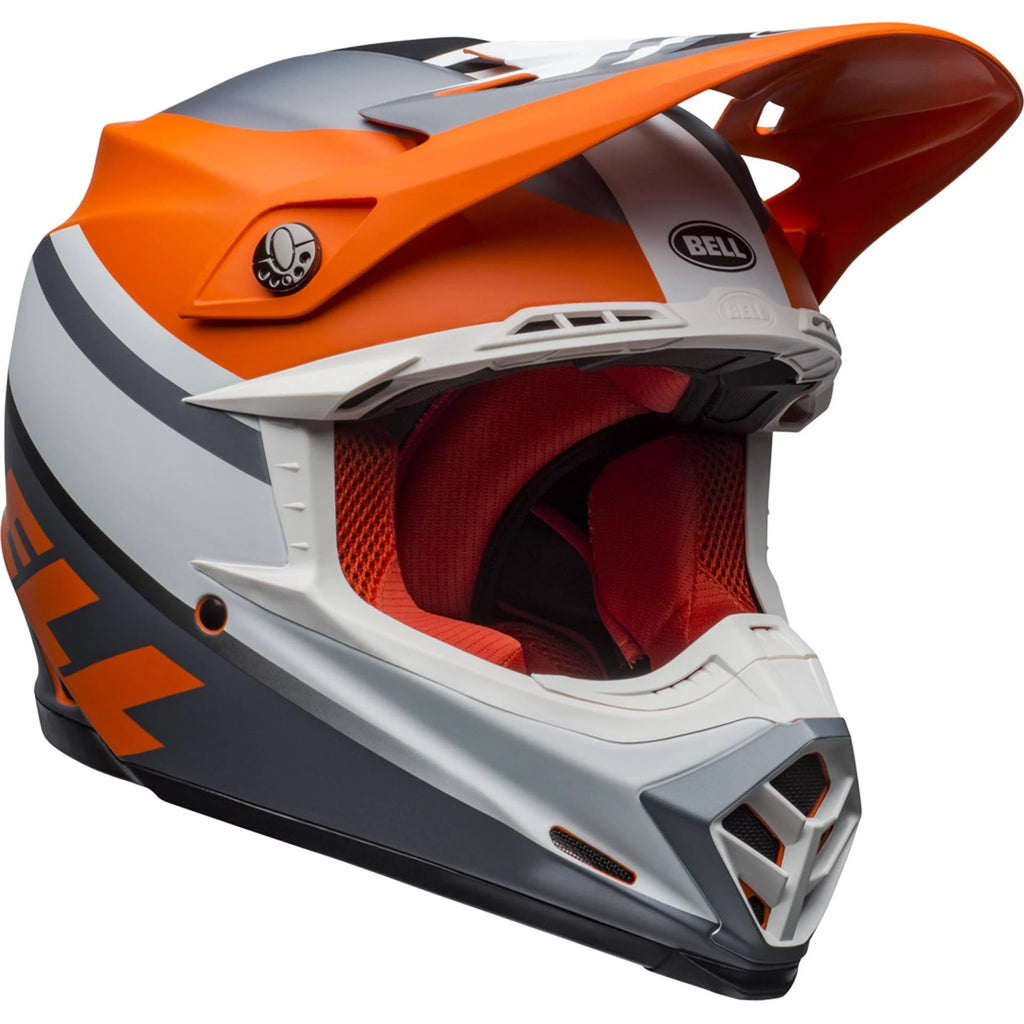 Orange/Black/Gray Moto-9 MIPS Helmet P8258