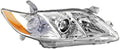 Headlight Assembly for Toyota Camry 2007 2008 Passenger Side J213