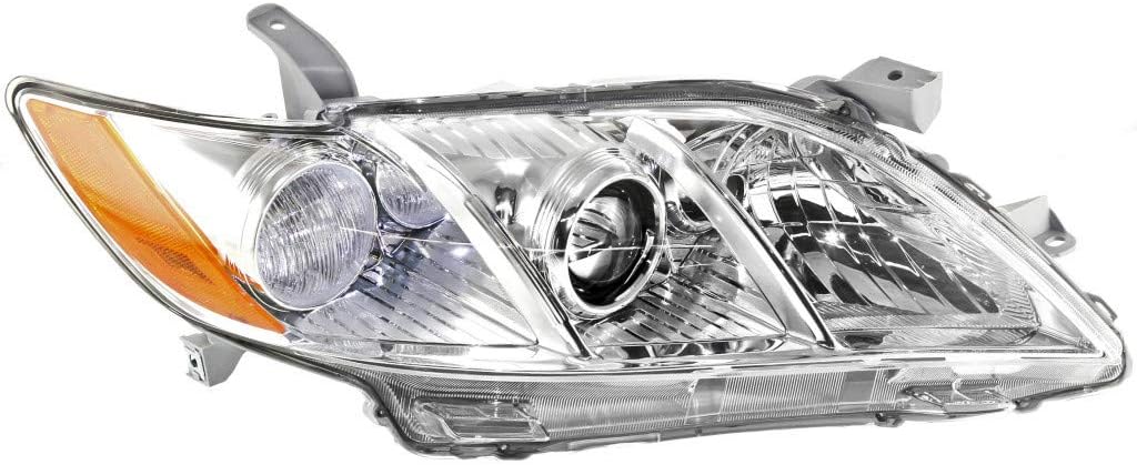 Headlight Assembly for Toyota Camry 2007 2008 Passenger Side J213