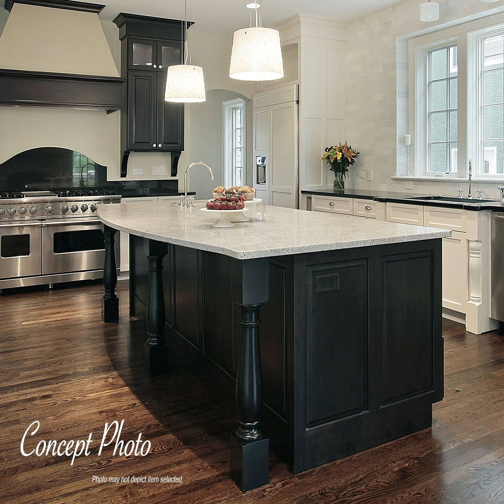 Unfinished Solid Cherry Kitchen Island Leg O8996