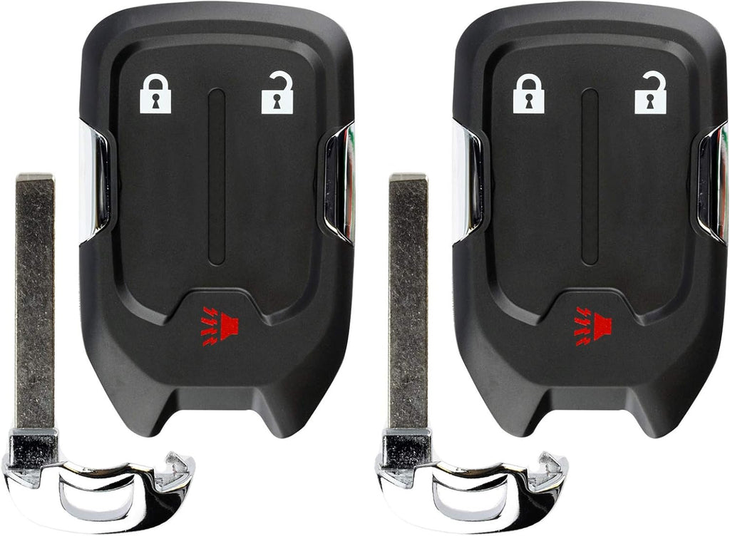 Keyless Entry Remote Smart Car Key Fob for GMC Terrain (Pack of 2) Y122156
