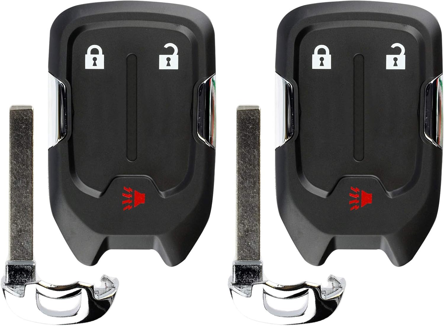 Keyless Entry Remote Smart Car Key Fob for GMC Terrain (Pack of 2) Y122156
