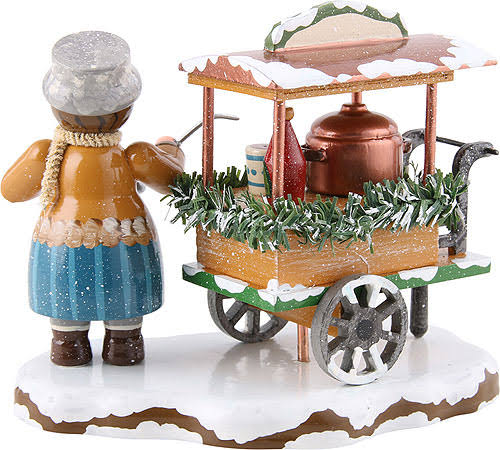 Winter Children Glogg Cart (8cm/3.1 inch) N3750